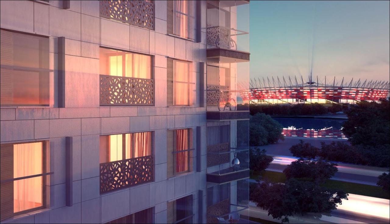 P&O Serviced Apartments Solec Warszawa Exteriör bild